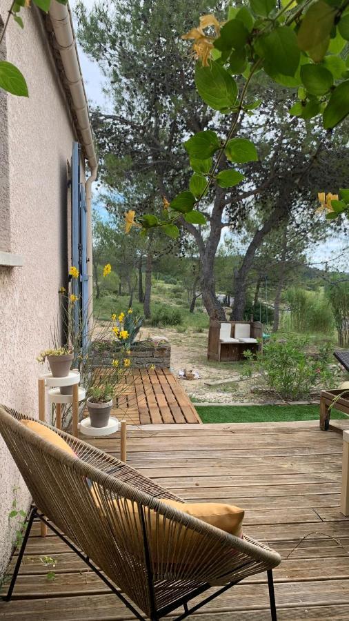 Villa En Bordure De Colline*Piscine*Clim*Netflix Les Matelles Extérieur photo