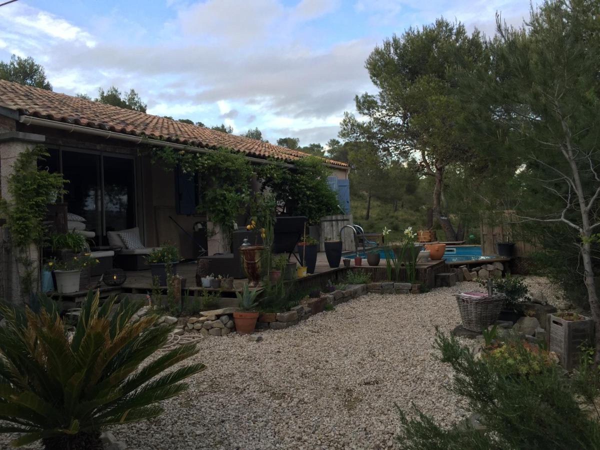 Villa En Bordure De Colline*Piscine*Clim*Netflix Les Matelles Extérieur photo