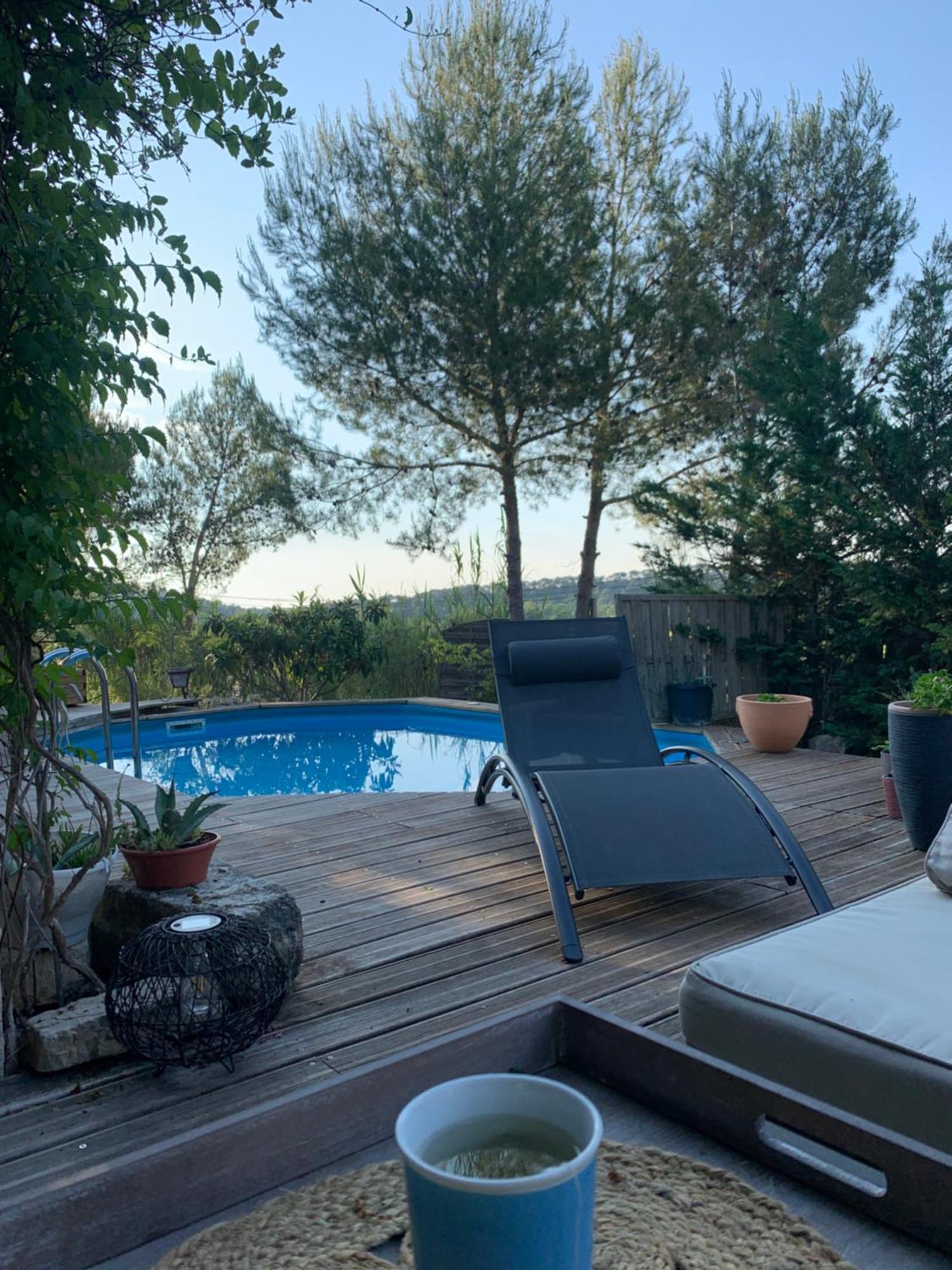 Villa En Bordure De Colline*Piscine*Clim*Netflix Les Matelles Extérieur photo